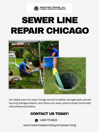 Expert Sewer Line Repair Chicago by Mastertrade Plumbing.2
