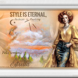 Estrella feliz semana