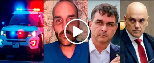 VÍDEO: INTERPOL ACIONADA PRA PRENDER EDUARDO BOLSONARO E FLÁVIO CONFIRMA PLANO DE GOLPE E DITADURA!!