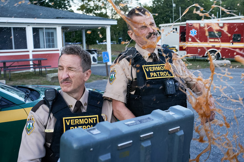 From L to R: Nat Faxon, Paul Soter, Jay Chandrasekhar, Steve Lemme, Erik Stolhanske, Andrew Dismukes