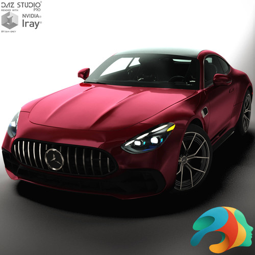 mercedes benz amg gt 2026 for daz studio 25.1