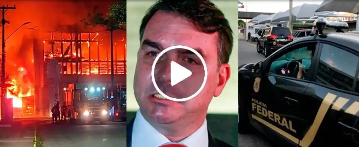 VÍDEO: FLÁVIO BOLSONARO EM PÂNICO APÓS PF PEGAR ALIADO LIGADO A INCÊNDIO NA UFPE!! TERRORlSTA SE DEU MAL!!