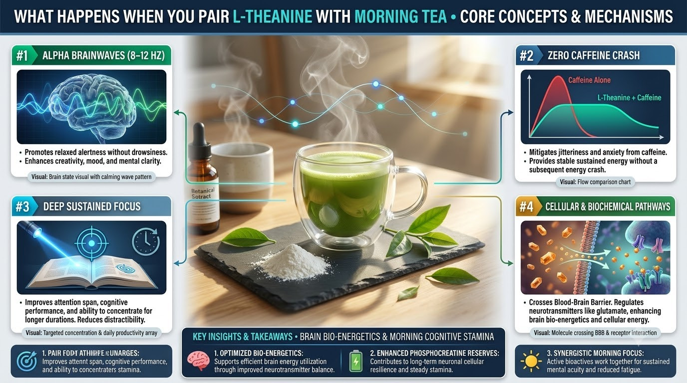 Creatine for Cognitive Stamina: Brain Bio-Energetics, Phosphocreatine Reserves and Morning Focus