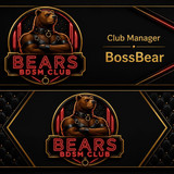 BEARS BDSM CLUB Visitekaartje BossBear