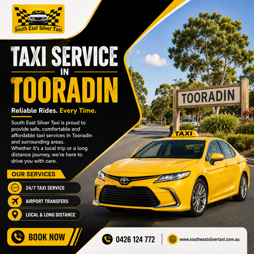 Quick & Reliable Taxi Service in Tooradin |  South East Silver Taxi.2