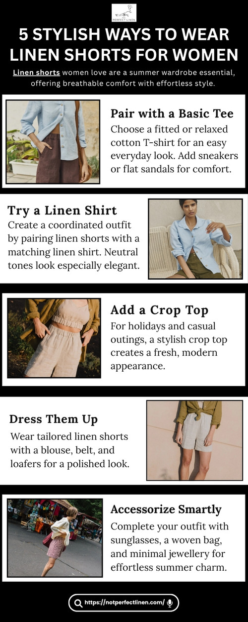 5 Stylish Ways to Wear Linen Shorts for Women.jpg