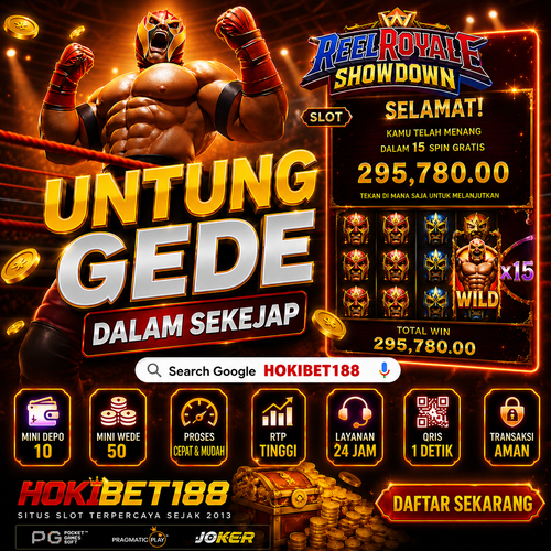Main Slot hanya di HOKIBET188 dengan RTP tinggi dan peluang menang besar.png