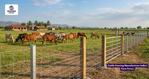 Cattle Fencing Manufacturer India  Farm Fence.jpg