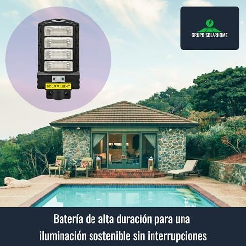 Instalación farola solar