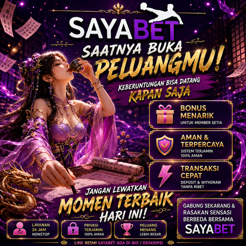 Main Slot hanya di SAYABET dengan RTP tinggi dan peluang menang besar.png