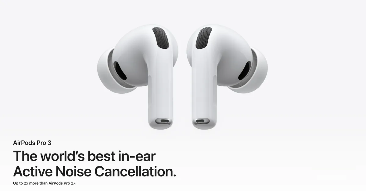 AirPods Pro 3 giảm sốc còn 4,9 triệu tại Amazon Sale Labor Day 2026