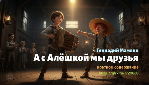 Читать краткий пересказ книги «А с Алёшкой мы друзья» (автор: Геннадий Мамлин). Геннадий Мамлин: «А .jpg
