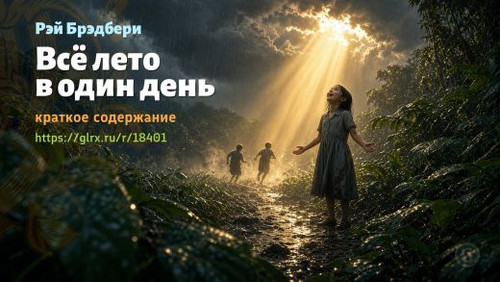 Читать краткий пересказ книги Рэя Брэдбери «Всё лето в один день». Рэй Брэдбери: «Всё лето в один де.jpg