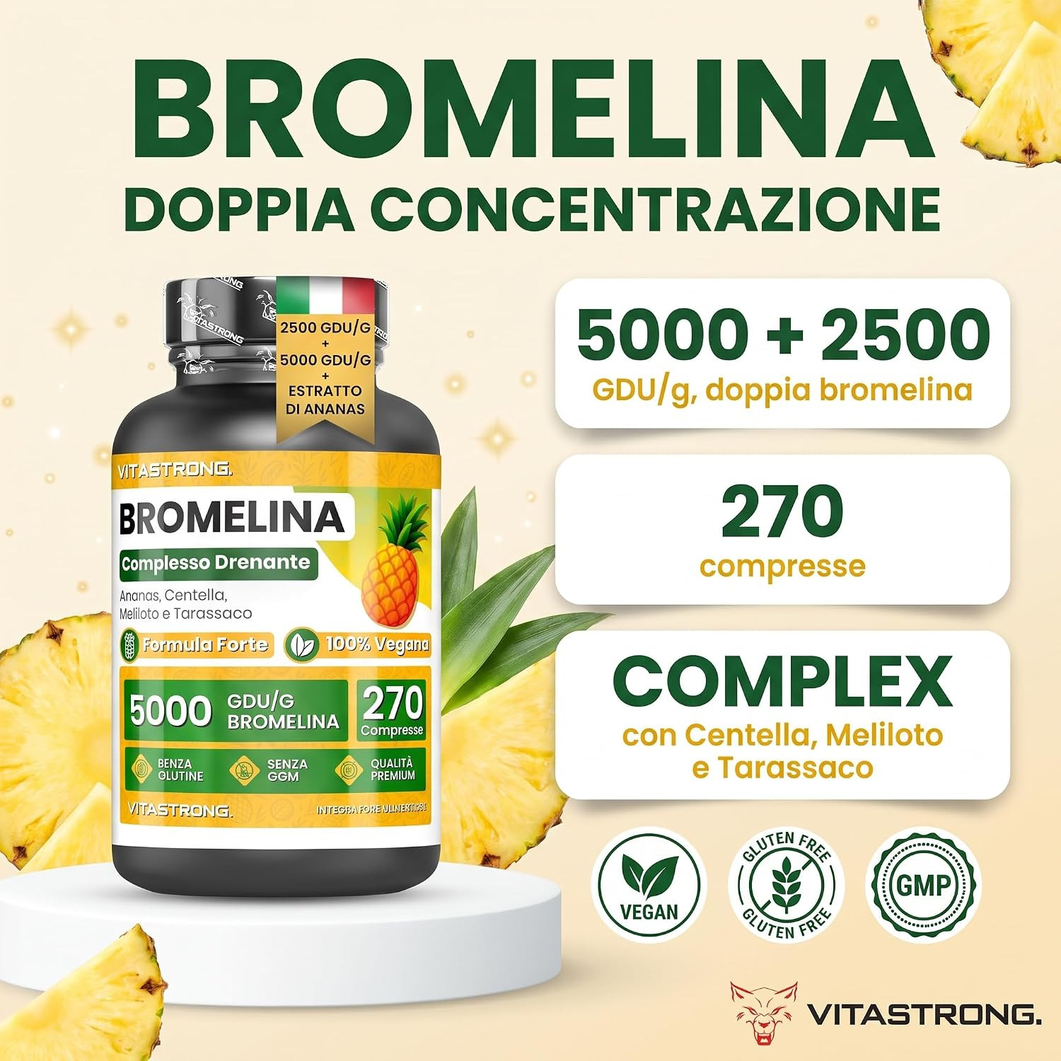 Benefici Bromelina