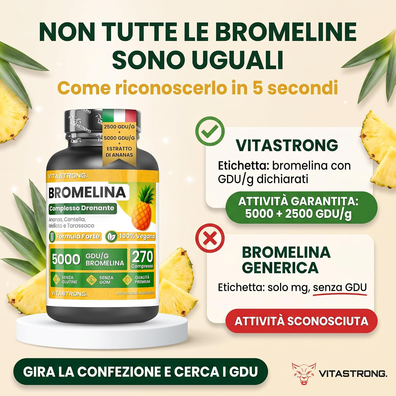 Come usare Bromelina