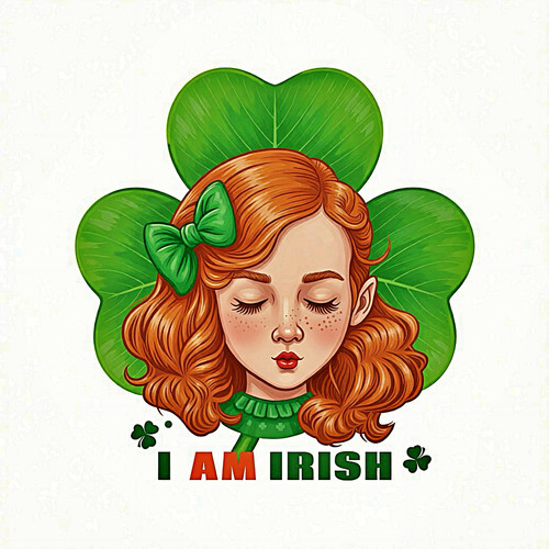 「I Am Irish」Portrait Illustration