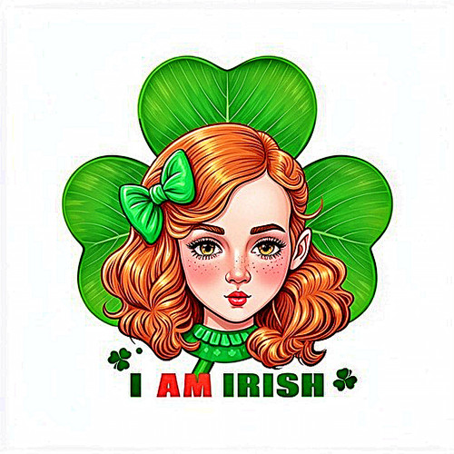 「I Am Irish」Portrait Illustration