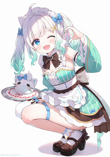  mint fantome and wisps indie virtual youtuber drawn by ayamy cbc1abcadf1875398ba0ec8e81e321bc.jpg