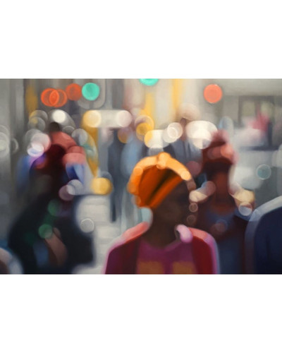 Artist creates hyperrealist paintings showing how the lives of people with myopia are 5b67fce647eae .jpg