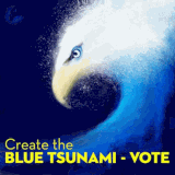 create the blue tsunami vote blue animated 01.gif