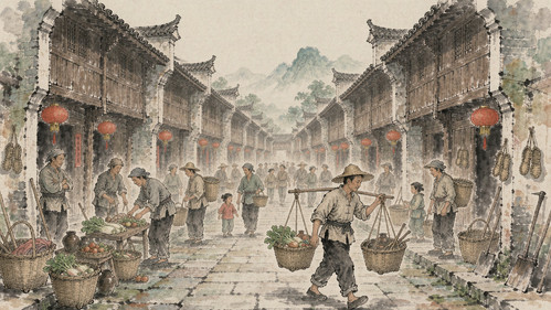 广西大圩古镇·风貌
