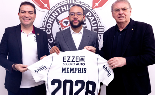Memphis Depay é o novo reforço do Corinthians com contrato até 2028