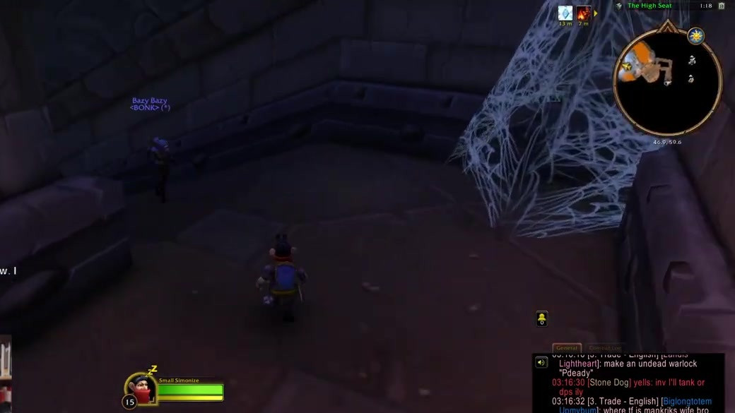 Hall of Thanes Old Ironforge Entrance Path inside The High Seat