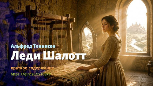 Читать краткий пересказ поэмы Альфреда Теннисона «Леди Шалотт». Альфред Теннисон: «Леди Шалотт» Альф.jpg