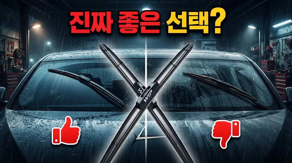 웁시와이퍼 단점. 마냥 좋을까요? 이건 꼭 알고 쓰세요.