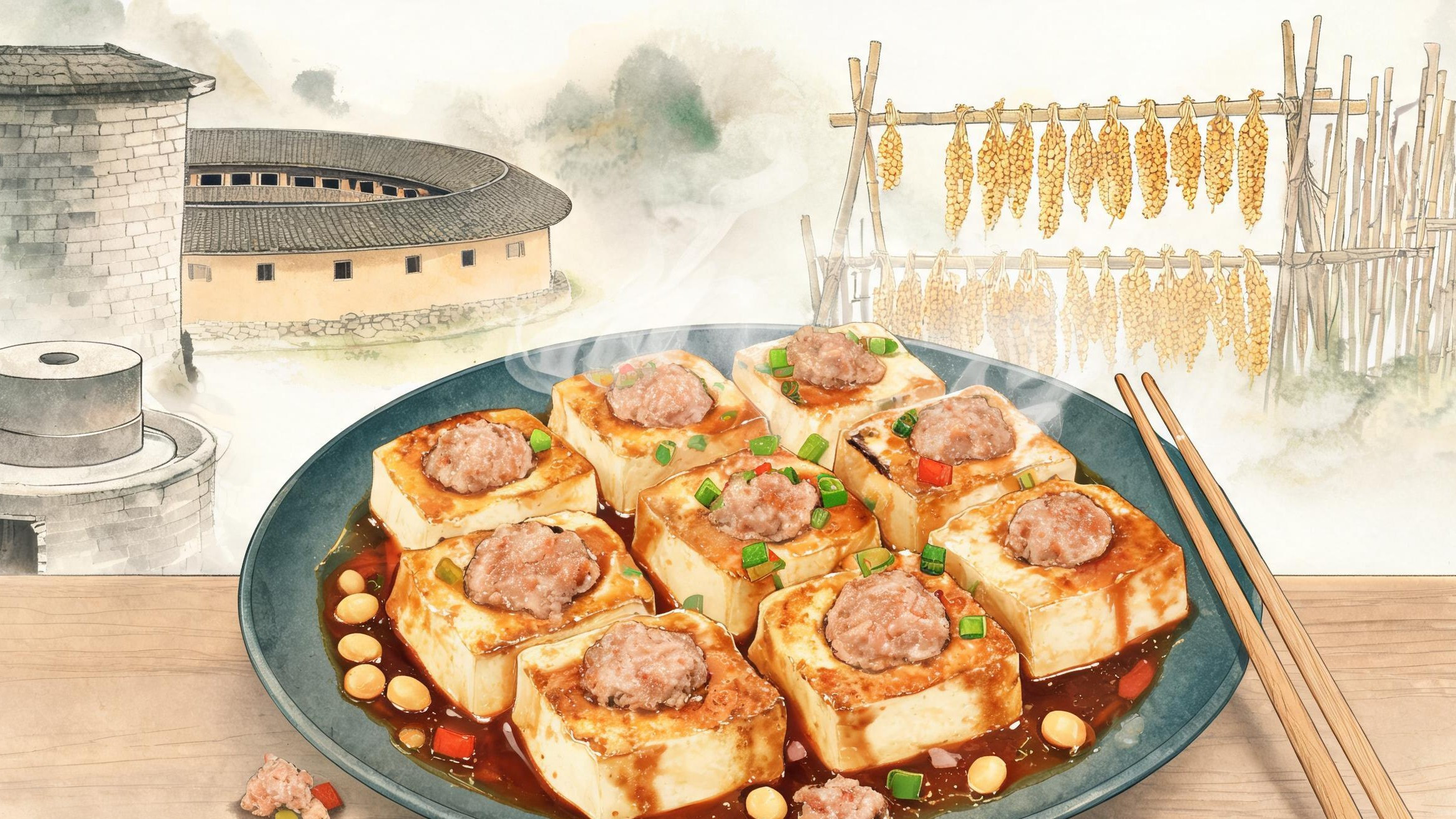 客家酿豆腐