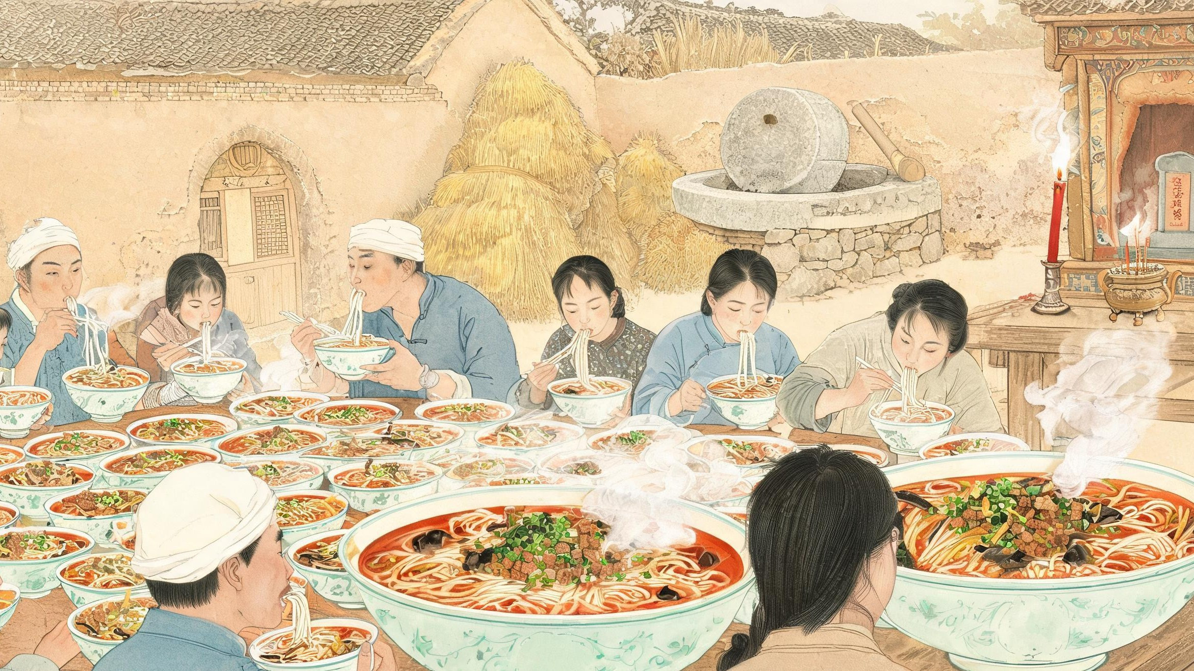 岐山臊子面·食俗