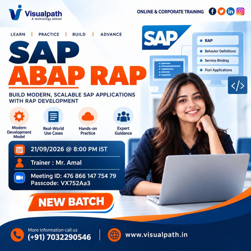 SAP ABAP RAP Online Training Join New  Batch Sep 21st.jpg