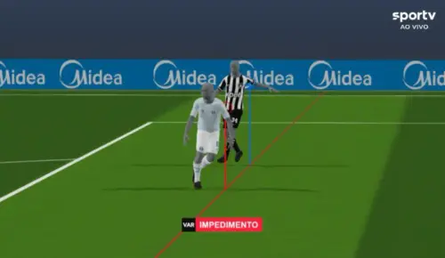 UM CENTÍMETRO! VAR divulga áudio de gol anulado do Grêmio contra o Botafogo