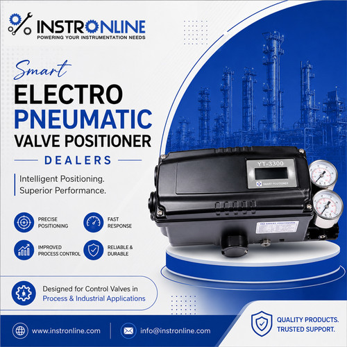 Smart Electro Pneumatic Valve Positioner Dealers | Instronline.jpg