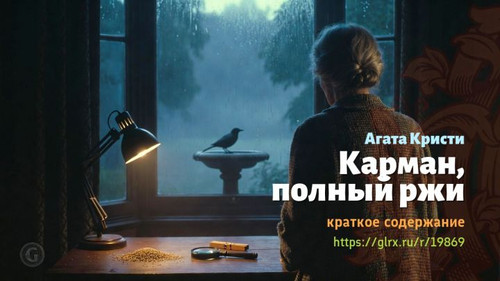 Читать краткий пересказ книги Агаты Кристи «Карман, полный ржи». Агата Кристи: «Карман, полный ржи» .jpg