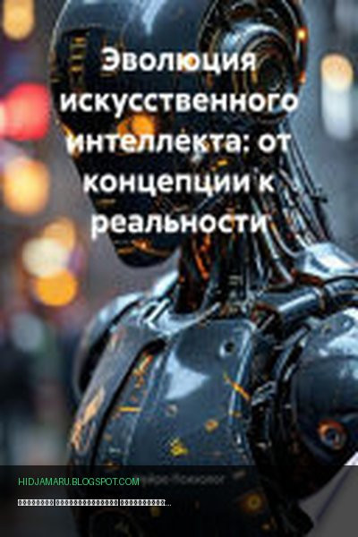 Обложка книги «Эволюция искусственного интеллекта: от концепции к реальности» - Нейро Психолог