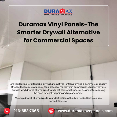 ​Duramax Vinyl Panels-The Smarter Drywall Alternative for Commercial Spaces.2