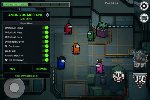 Among Us Mod APK lobby.png