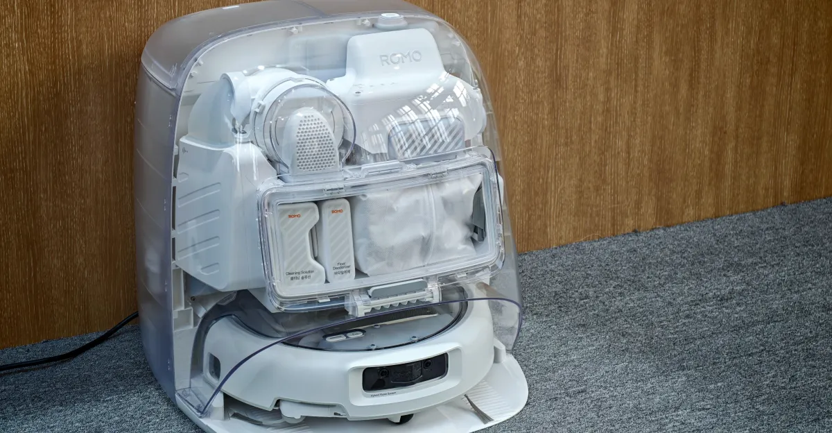DJI Romo 2: Robot hút bụi leo bậc, hút mạnh mẽ và bảo mật tối