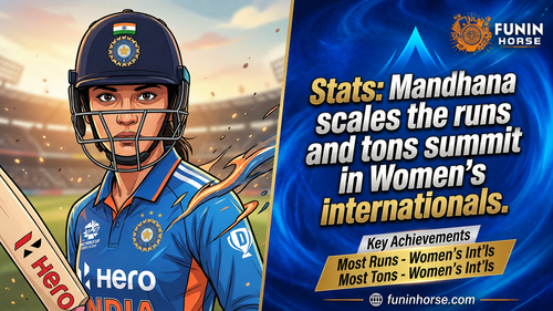 Smriti Mandhana Reaches New Heights in Women’s Cricket | Funinhorse.png