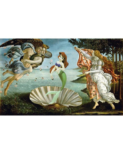 cartoon characters as the main subjects in classic masterpiece paintings 3 700 bordered.jpg