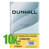 Cigarro Souza Cruz Dunhill On Silver Display C 10 Maços (2)