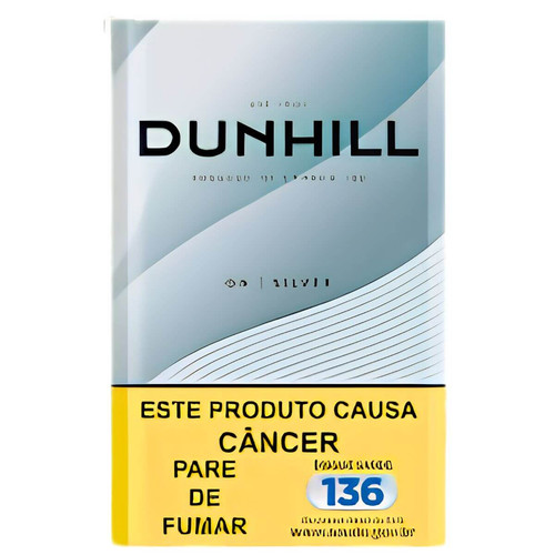 Cigarro Souza Cruz Dunhill On Silver Display C 10 Maços.jpg