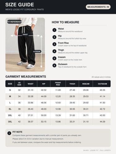 Amazon Haul Black Corduroy Pants Size Chart 1500x2000.jpg