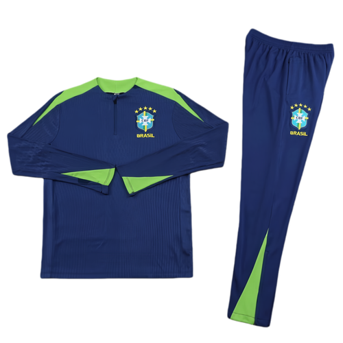 2425 Brazil navy blue Training shirt Player version fu ben 副本.png