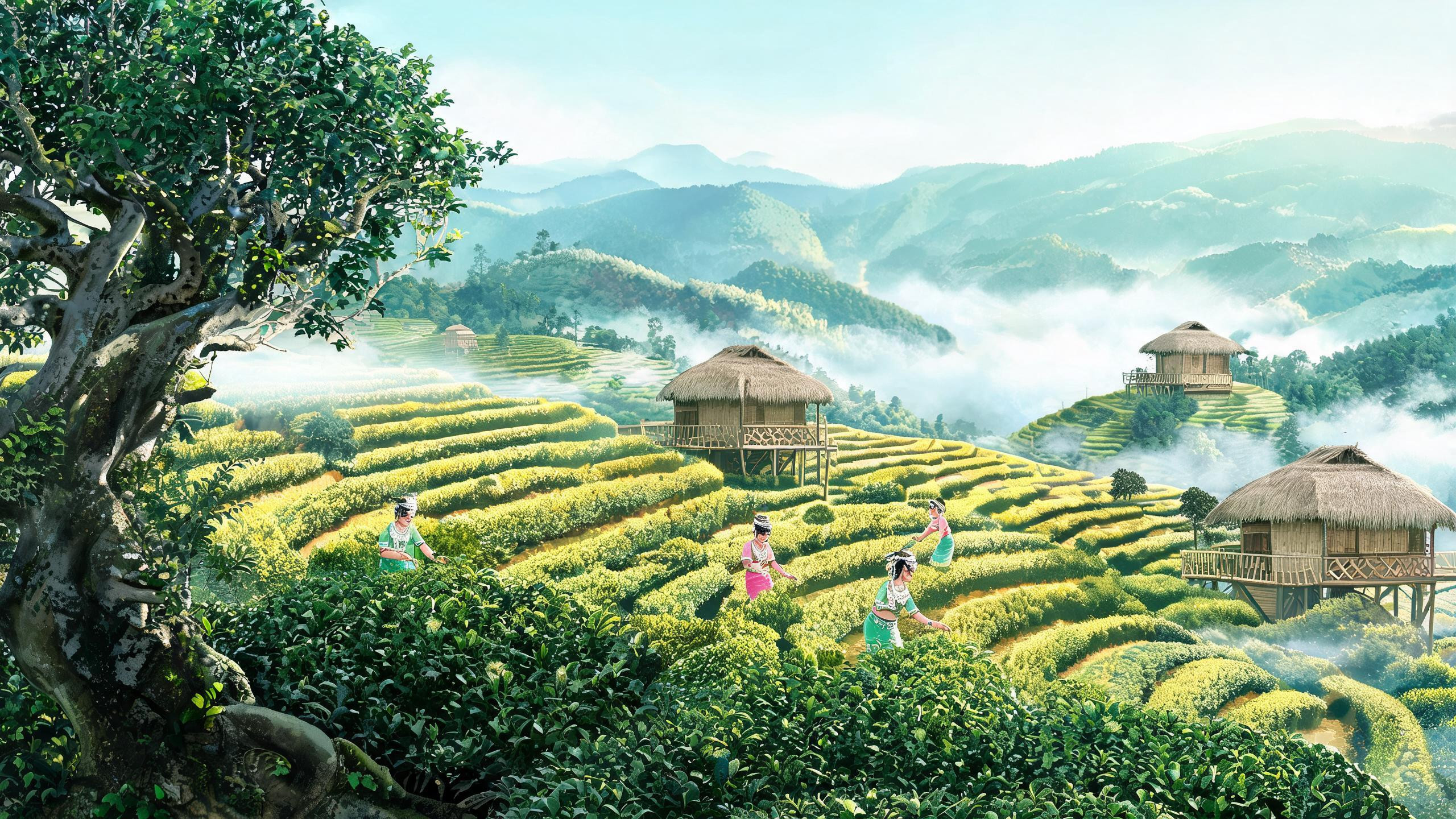勐海普洱茶山