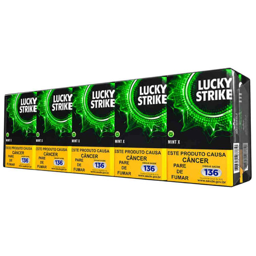Cigarro Souza Cruz Lucky Strike Fresh Mint X Display C 10 Maços.jpg