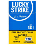 Cigarro Souza Cruz Lucky Strike Blue R.A. Patterson Founder Estd 1871 Display C10 Maços (1)