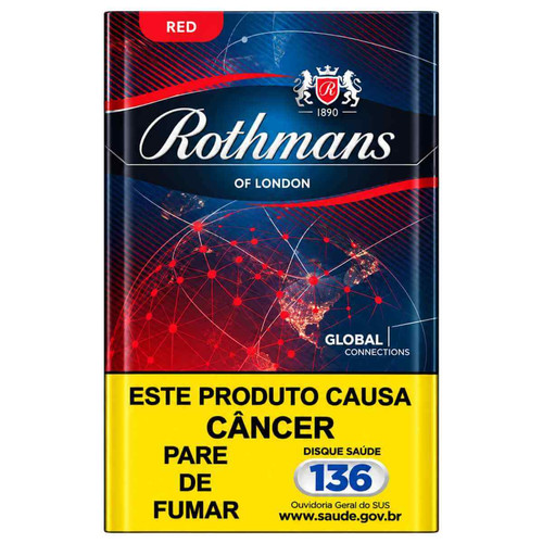 Cigarro Souza Cruz Rothmans Global Connections Red Display C10 Maços (2).jpg
