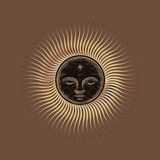 Engraved sun seal